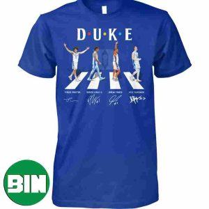 Duke Men’s Basketball Signatures Abbey Road March Madness 2023 T-Shirt