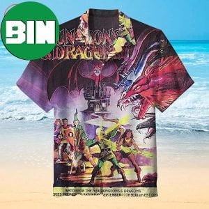 Dungeons And Dragons Summer Hawaiian Shirt