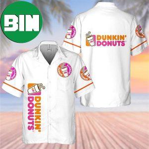 Dunkin Donuts Coffee Summer Hawaiian Shirt