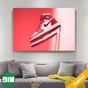 END WMNS Air Jordan 1 High OG Newstalgia Sneaker Poster-Canvas