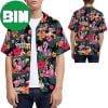 Flamingo Halloween Aloha Hawaiian Shirt