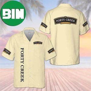 Forty Creek Whisky Summer Hawaiian Shirt