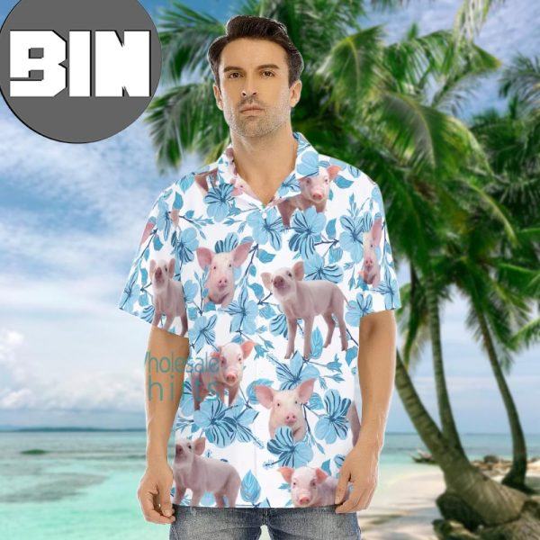 Funny Pig Summer Hawaiian Outfit Hawaiian Shirt