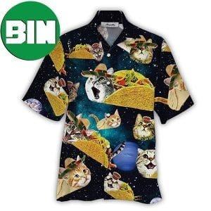 Funny Taco Cat Universe Summer Hawaiian Shirt
