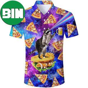 Galaxy Pizza Itachi Funny Summer Hawaiian Shirt