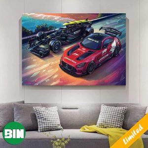 Get Ready To Soak Up Some Melbourne Vibes Let’s Kick This Week’s Racing Action Off With Our Aus GP F1 Poster-Canvas