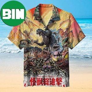Godzilla Movie Summer Hawaiian Shirt