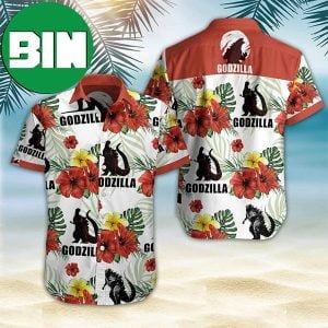 Godzilla Movies Summer Tropical Hawaiian Shirt