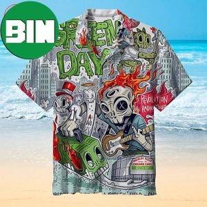 Green Day Creative Style Summer Hawaiian Shirt