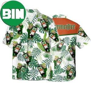 Groot Hug Jagermeister Wine Tropical Summer Hawaiian Shirt