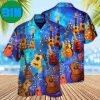 Guitar Old Guitarist And The Pick Personalized Tropical Hawaiian Shirt