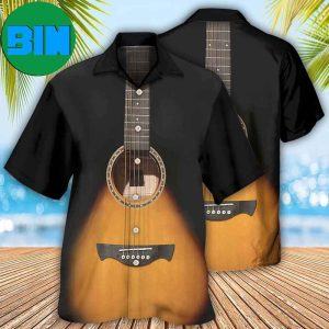 Guitar Wood Music Lover Summer Hawaiian Shirt