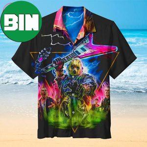Halloween Rock And Roll Jason Voorhees Summer Hawaiian Shirt