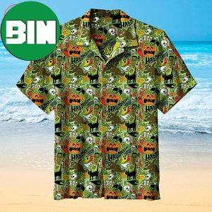 Halloween Theme Summer Hawaiian Shirt