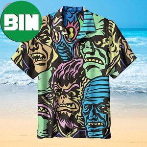 Hallowenn Horror Nights 2023 Summer Colorful Hawaiian Shirt