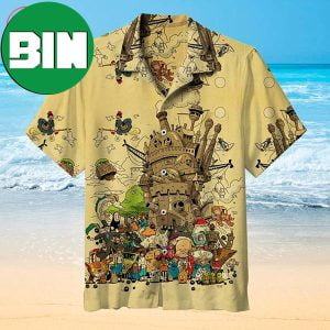 Hayao Miyazaki Comics Summer Hawaiian Shirt