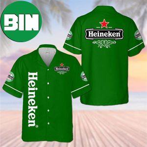 Heineiken Beer Summer Hawaiian Shirt