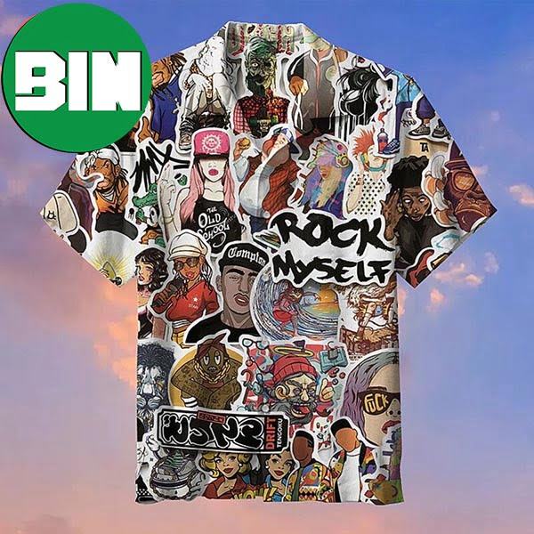 Hip Hop Rap Summer Hawaiian Shirt