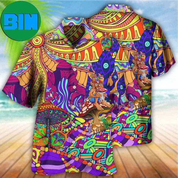 Hippie Colorful Love Life Tropical Hawaiian Shirt