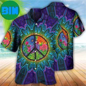 Hippie Sign Style Lover Hippie Tropical Hawaiian Shirt