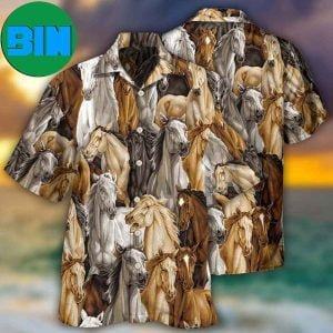 Horse Vintage Unique Tropical Hawaiian shirt