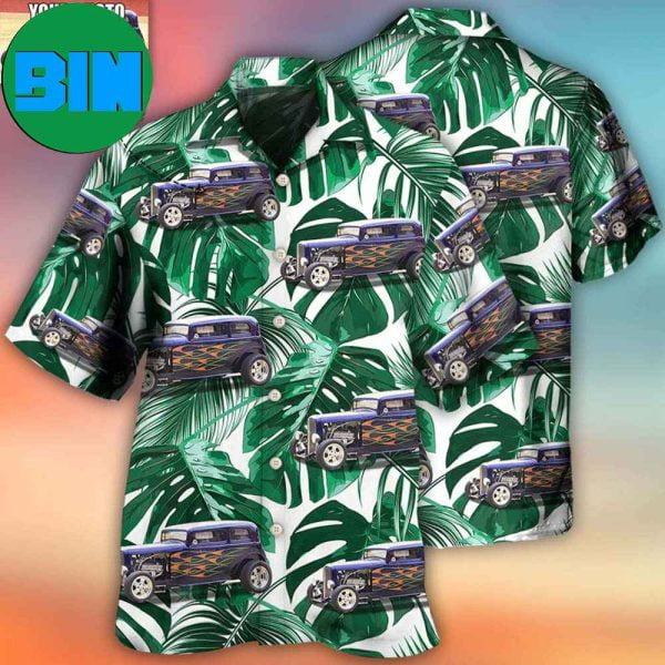 Hot Rod Various Style Custom Photo Tropical Hawaiian Shirt