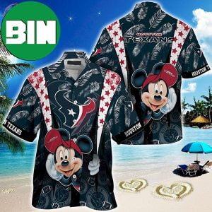 Houston Texans Mickey Mouse Disney Summer Hawaiian Shirt