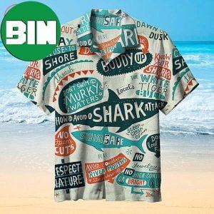 How To Avoid A Shark Attack Summer Hawaiian Shirt