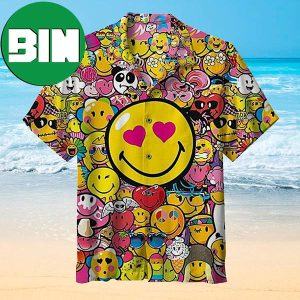 I Like Smiley Emoji Summer Hawaiian Shirt