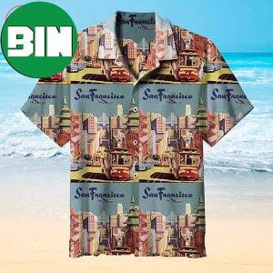 I Love My San Francisco Summer Hawaiian Shirt