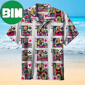 I Love Poker Unisex Summer Hawaiian Shirt