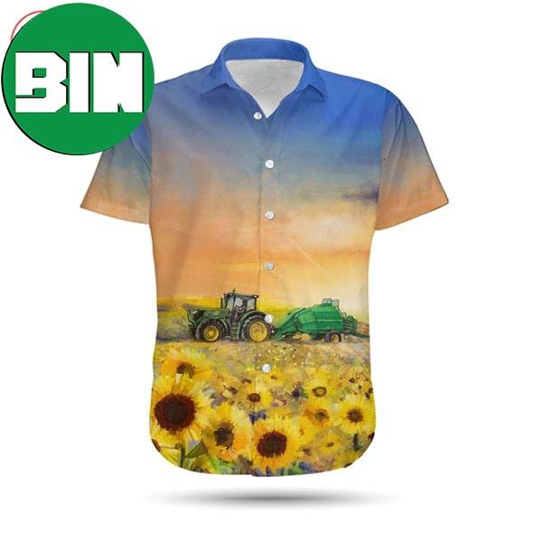 I’m A Farmer Tractor Summer Hawaiian Shirt