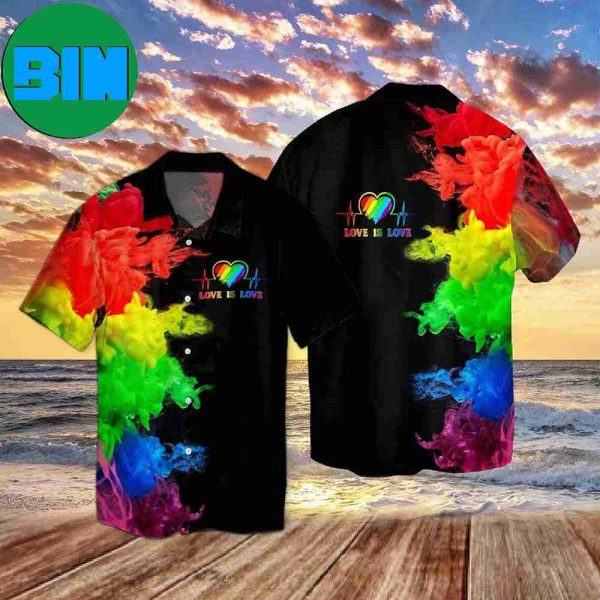 LGBT Love Is Love Summer Hawaiian Shirt