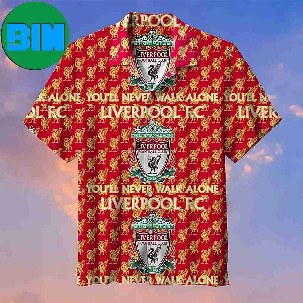 Liverpool FC Fans Commemorative Summer Hawaiian Shirt