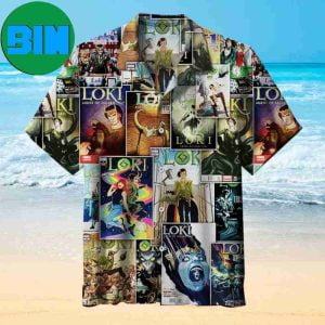 Loki Comics Cover Marvel Studios Hawaiian Shirt