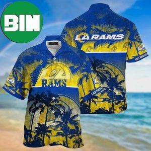Los Angeles Rams Palm Tree Summer Hawaiian Shirt