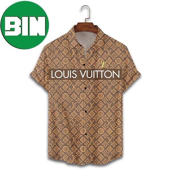 Louis Vuitton French 2023 LV Logo Summer Hawaiian Shirt