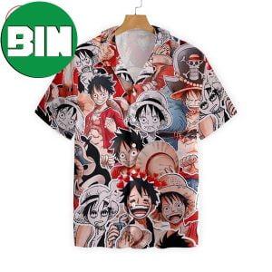 Luffy One Piece Sumemr Hawaiian Shirt