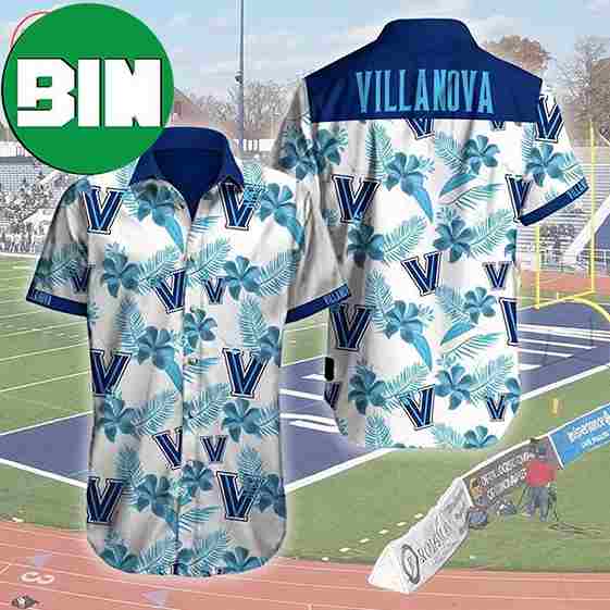 MLB Villanova Wildcats Summer Tropical Hawaiian Shirt