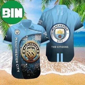 Manchester City The Citizens Summer Hawaiian Shirt