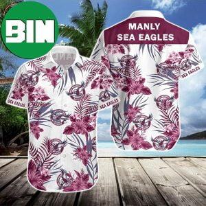 Manly Sea Eagles Tropical Summer Hawaiian Shirt