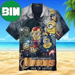 Minions Hero Avengers Marvel Studios Summer Hawaiian Shirt