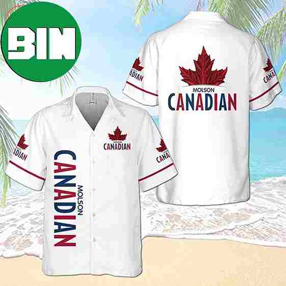 Molson Canadian Summer Hawaiian Shirt