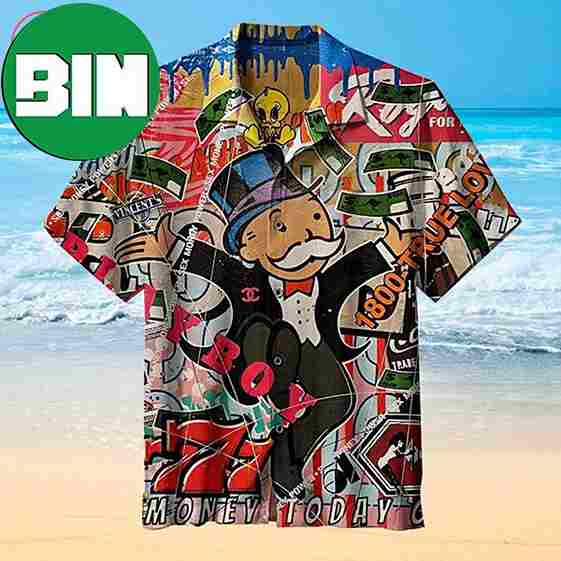 Monopoly Vintage Summer Hawaiian Shirt