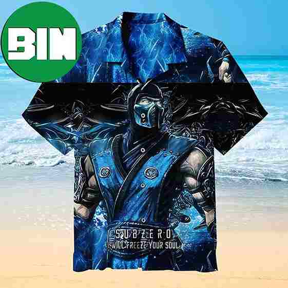 Mortal Kombat Subzero Summer Hawaiian Shirt