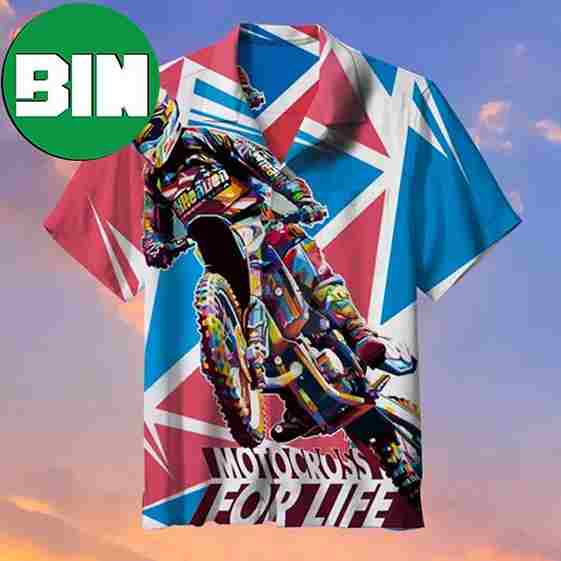 Motocross For Life Summer Hawaiian Shirt