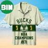 NBA Milwaukee Bucks Tropical Summer Hawaiian Shirt