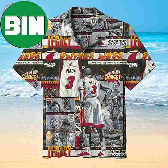 NBA Team Dwyane Wade Summer Hawaiian Shirt