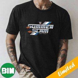 NEW WWE Summer Slam Detroit Logo Fan Gifts T-Shirt