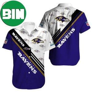 NFL Baltimore Ravens Summer Hawaiian Shirt